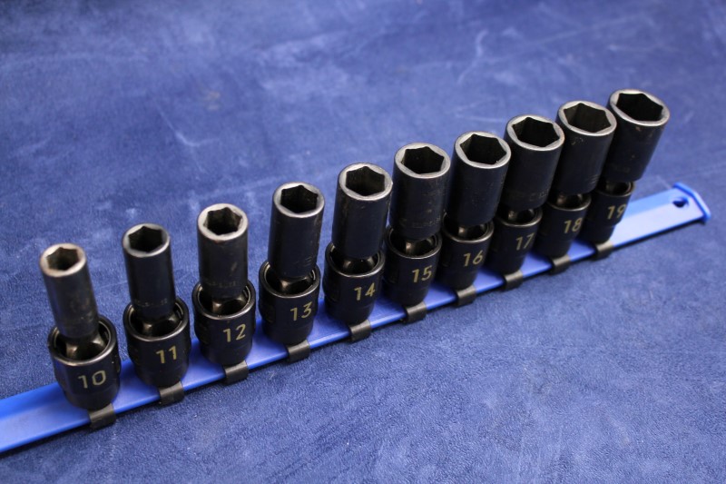 MATCO Tools DEEP Impact Flex Swivel 6pt METRIC 10pc Socket Set Like New ...