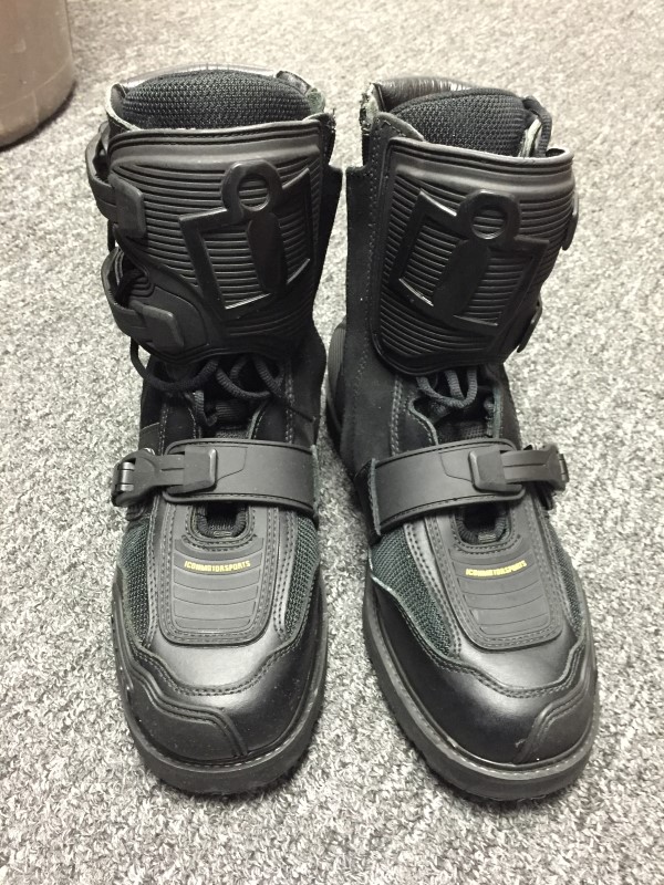 ICON FIELD ARMOR MENS SIZE 11 MOTORCYCLE RIDING BOOTS SIZE 11 US ...