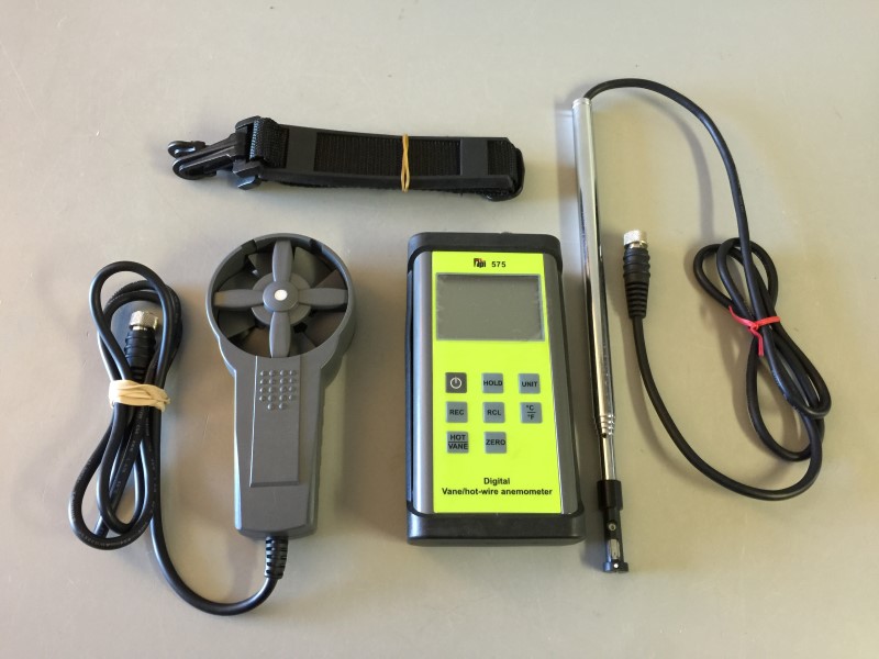 TPI 575 DIGITAL VANE/HOT-WIRE ANEMOMETER KIT Very Good | Buya