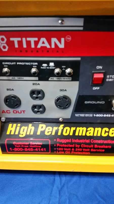 TITAN Generator 8000 Very Good | Buya