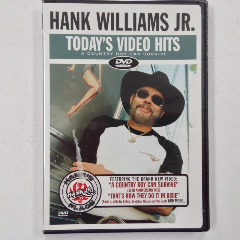 DVD MOVIE HANK WILLIAMS JR. TODAY'S VIDEO HITS A COUNTRY BOY | Buya