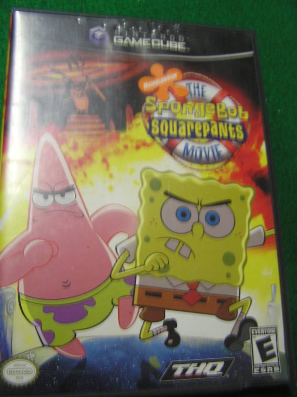 the spongebob squarepants movie video game gamecube