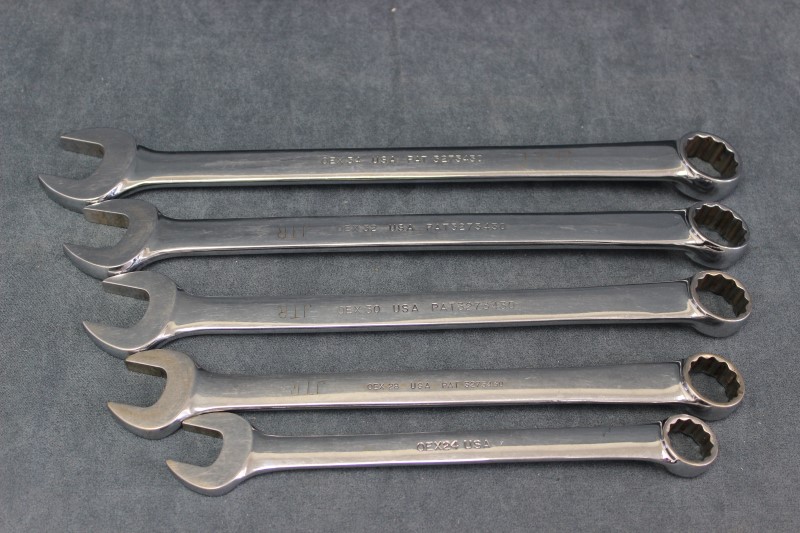 Snap-On 5pc Open/Box Combo Wrench Set - SAE Good | Buya