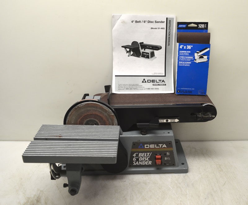 DELTA TOOLS 31460 BELTDISC SANDER Buya