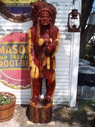 wooden indian statue for sale