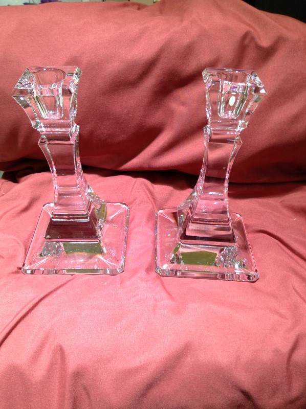 TIFFANY & CO Glass/Pottery CRYSTAL CANDLE STICK Like New Buya