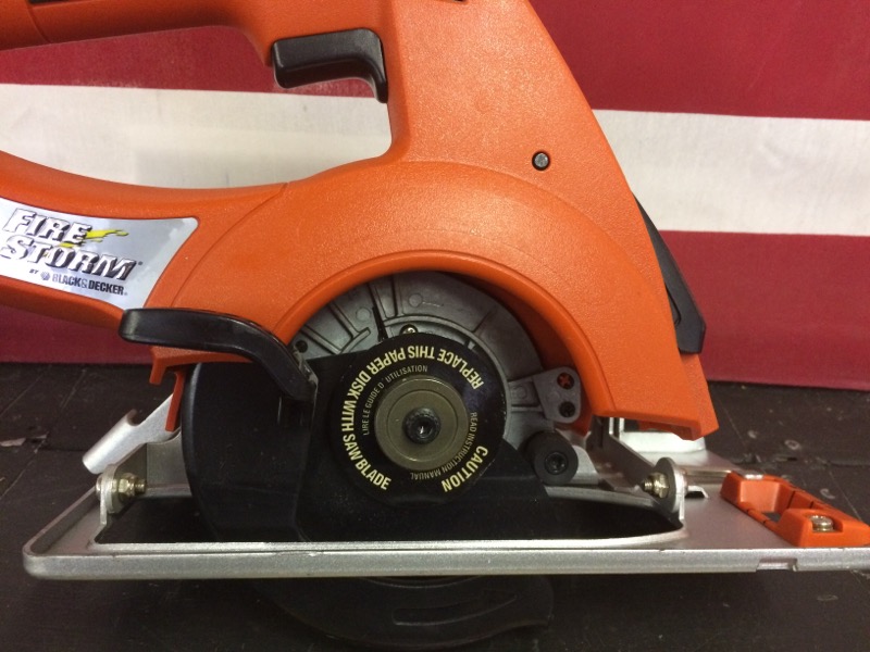 BLACK & DECKER FIRESTORM CIRCULAR SAW Very Good ASAP Gun Pawn