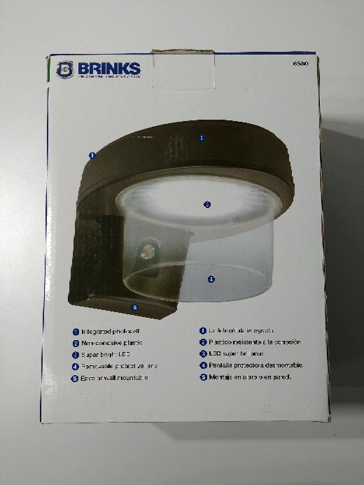 Brinks Led Dusk To Dawn Activated Security Light Mm Ml Brand New Brinks Led Dusk To Dawn Activated Security Light Mm Ml