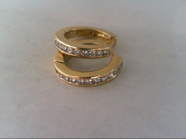 Gold Diamond Earrings 24 Diamonds 48 Carat T W 14k Yellow 4 3g Gold Diamond Earrings 24 Diamonds 48 Carat T W 14k Yellow 4 3g