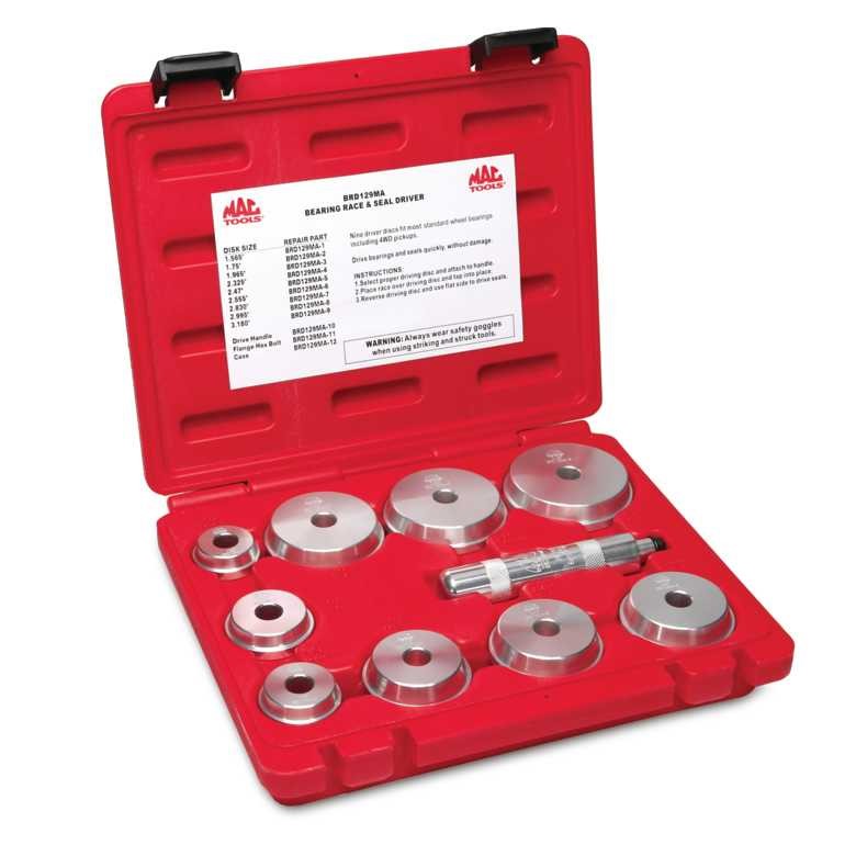 MAC TOOLS BRD129MA RACE BEARING AND SEAL DRIVER SET Buya