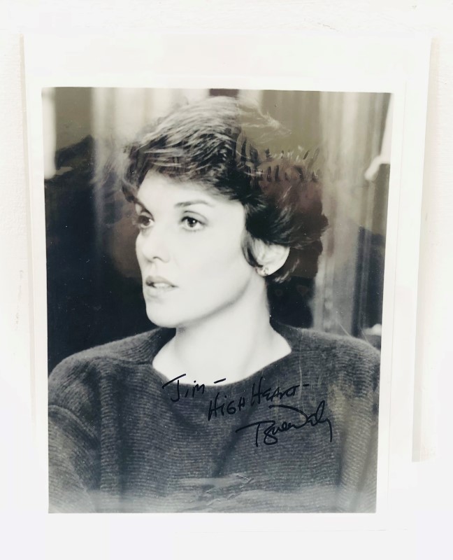 Signed Tyne Daly Black & White Photo Picture Headshot Autograph