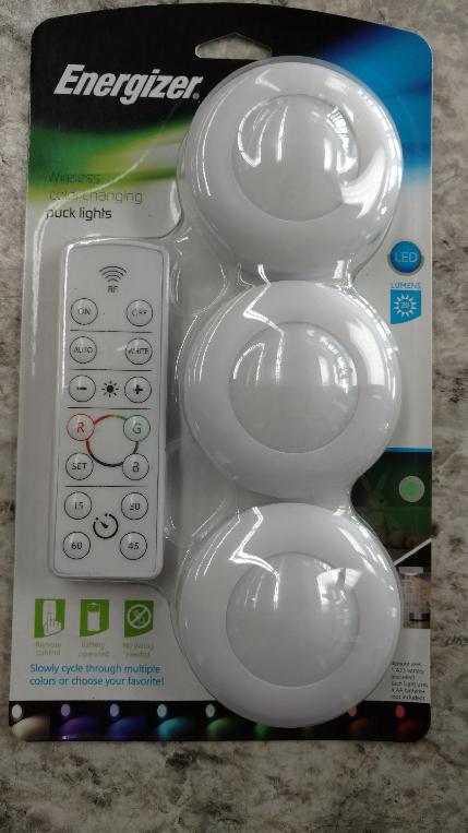 Energizer Wireless Color Changing Puck Lights Brand New Axel S Energizer Wireless Color Changing Puck Lights