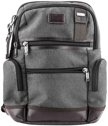 tumi backpack grey