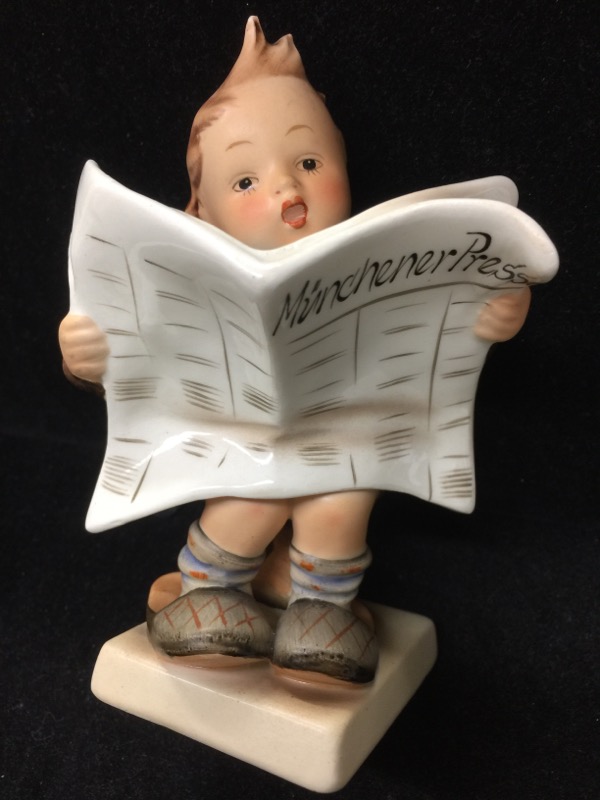 Hummel 184 Latest News Munchener Presse Collectible Figurine Good | Carson & Loan | Carson City | NV