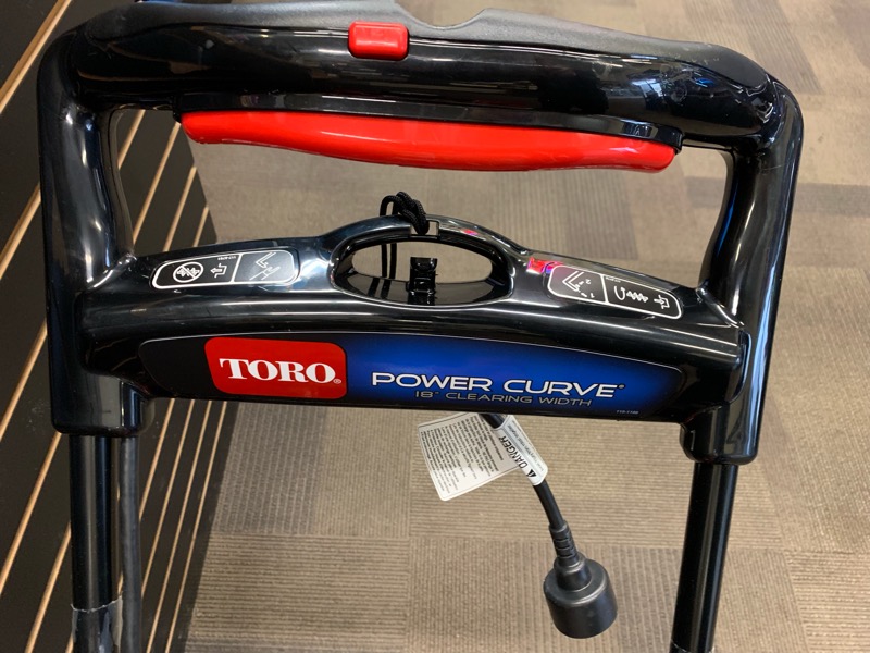 Toro Power Curve 1800 18" 15 Amp Electric Snow Blower Very Good