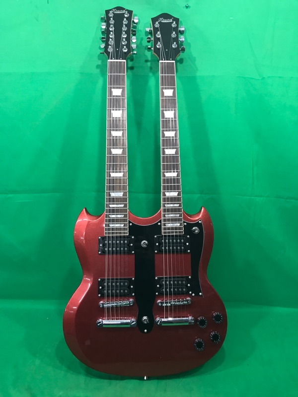 KTONE Electric Guitar DOUBLE NECK 6 & 12 String Good Sooner State Pawn LLC Oklahoma City OK