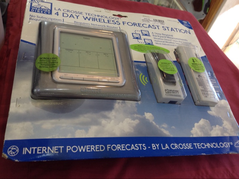 WEATHER DIRECT 4 DAY FORECAST STATION Brand New Buya