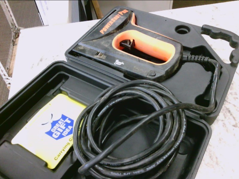 POWERSHOT PRO ELECTRIC STAPLER 1/4" THRU 9/16" 18 GAUGE VERY GOOD