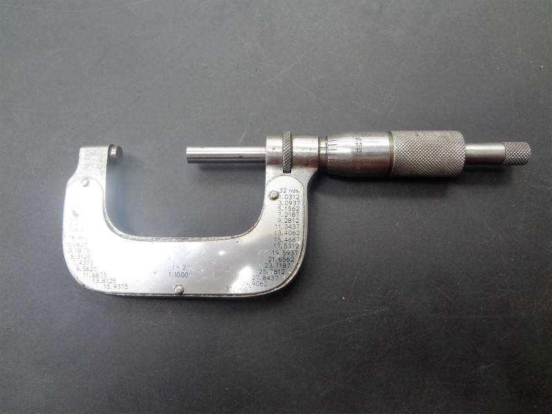 12" 1/1000 MICROMETER MADE IN GERMANY Good Axel's