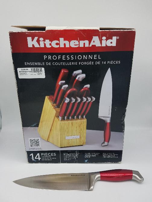 Kitchenaid Professional 14 Piece Forged Cutlery Set Very