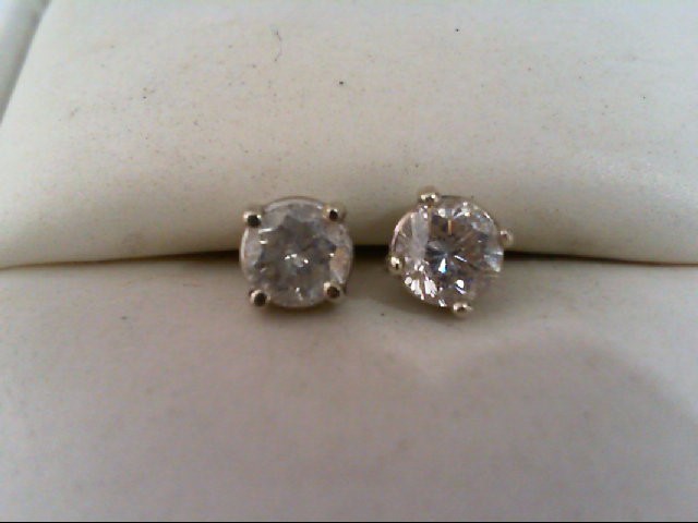 Diamond Stud Earrings 70 Carat T W 14k White Gold 0 8g Diamond Stud Earrings 70 Carat T W 14k White Gold 0 8g