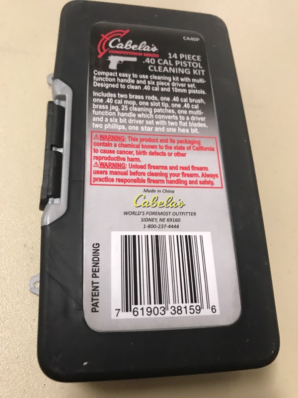 CABELA'S GUN CLEANING KIT Buya