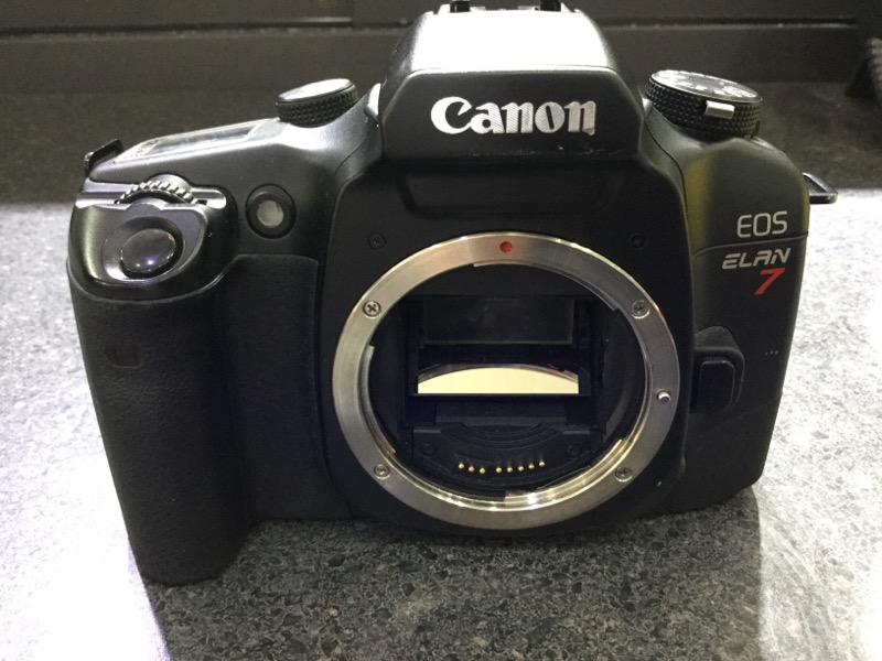 Canon EOS Elan 7 Film Camera 35mm Body Only. Good Carson Jewelry