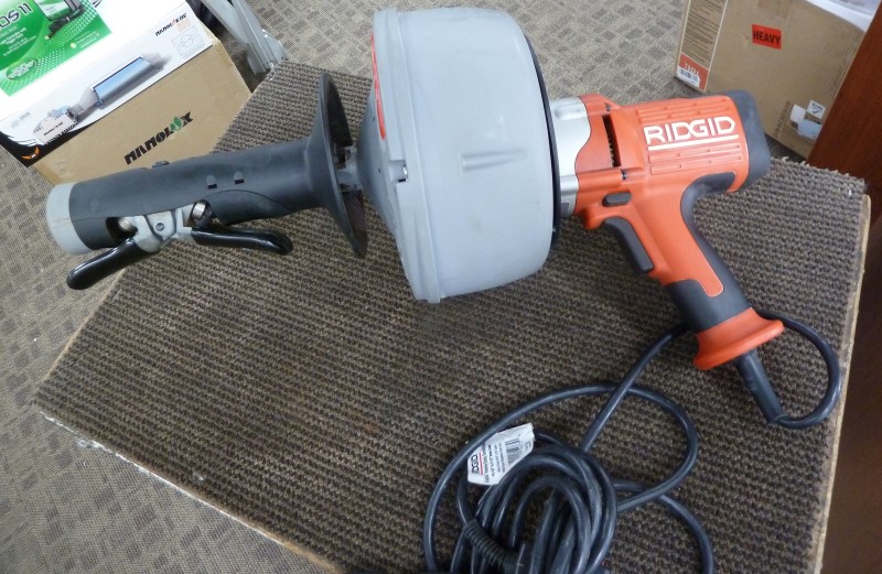 RIDGID TOOLS K45 DRAIN CLEANING SINK MACHINE 3/4" TO 2 1/2" (20MM75MM