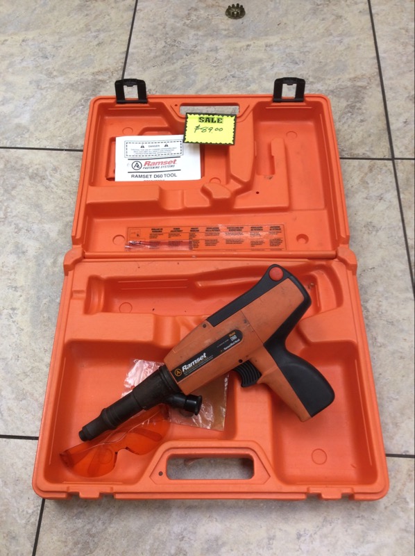 RAMSET Nailer/Stapler D60 Very Good Naranja Pawn Inc Homestead FL