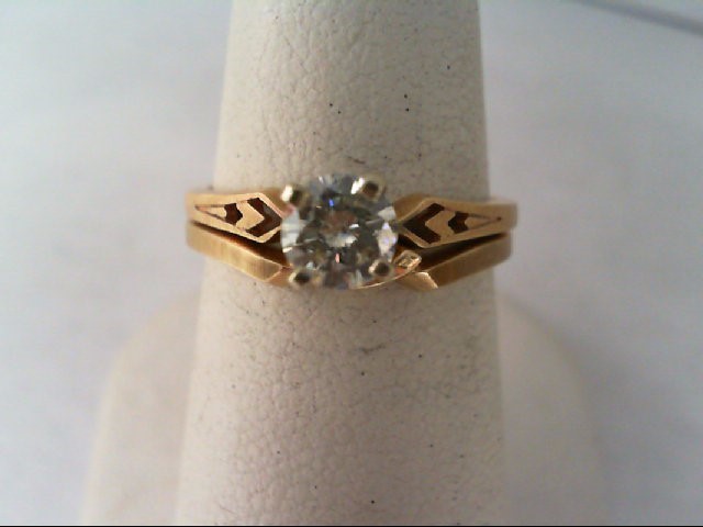 Adorable Vintage Lady's Diamond Wedding Set .46 CT. 10K ...