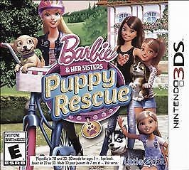 Price Guide: NINTENDO 3DS BARBIE & HER SISTERS PUPPY RESCUE | Buya