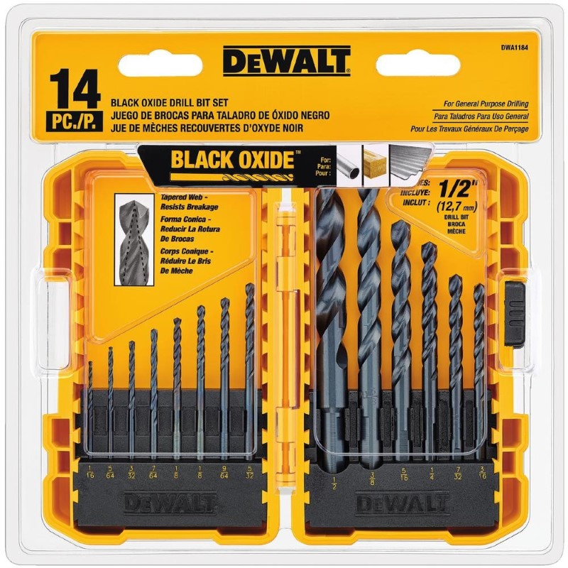 Price Guide: DEWALT 14 PC DRILL BIT SET | Buya