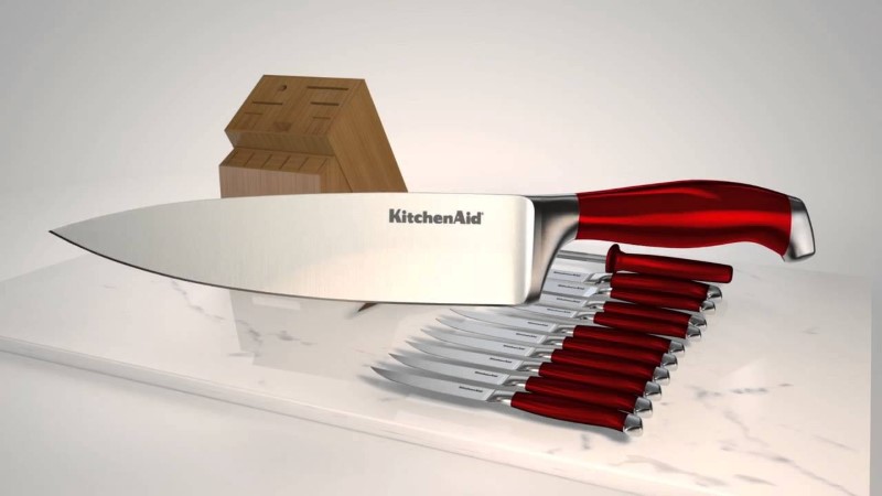 Kitchenaid Professional 14 Piece Forged Cutlery Set Tsr