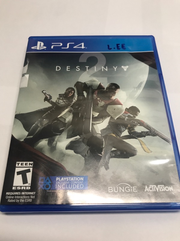 SONY Sony PlayStation 4 Game DESTINY 2 PS4 Very Good Sharp Assets