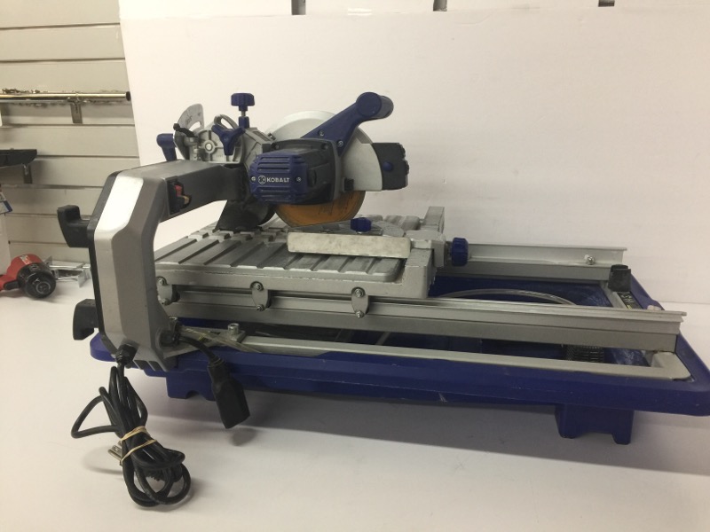 Kobalt Tools Tile Saw Kws S7 06 Very Good Sharp Assets Llc Kobalt Tools Tile Saw Kws S7 06