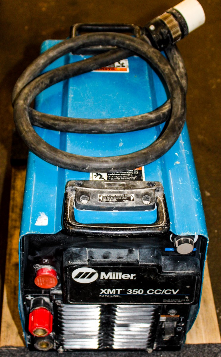 Miller XMT 350 CC/CV Multiprocess Welder Autoline Very Good Sam's