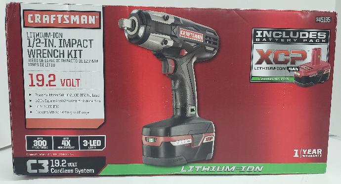 Craftsman Impact Wrench Driver 945195 Like New Us Davie Fl Craftsman Impact Wrench Driver 945195