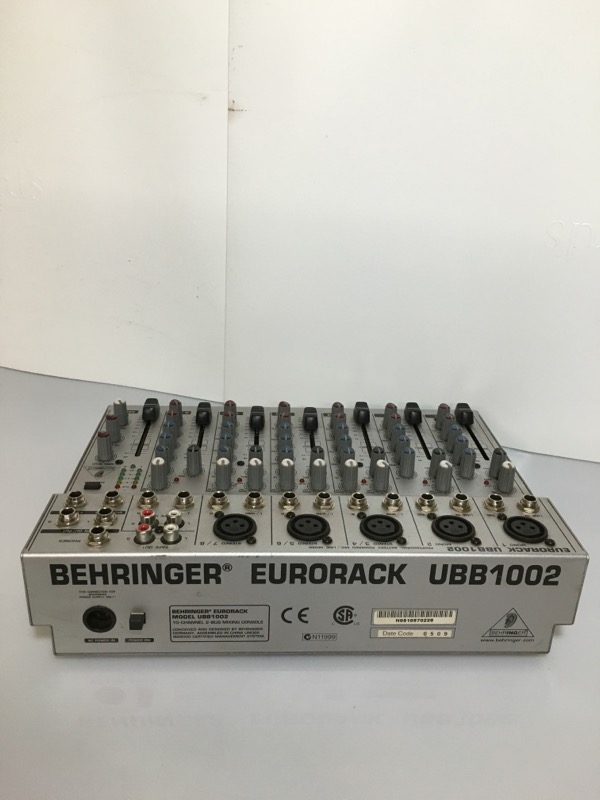 BEHRINGER Mixer EURORACK UBB1002 Good River City Pawnbrokers