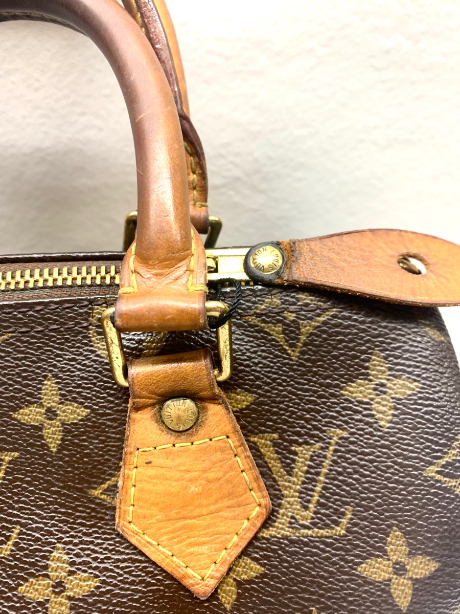 Authentic LOUIS VUITTON Handbag SPEEDY 25 - MONOGRAM LV Bag Zipper