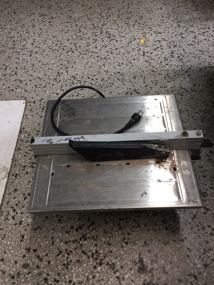 WORK FORCE Tile Saw CTC550 Good Sharp Assets LLC Gonzales LA