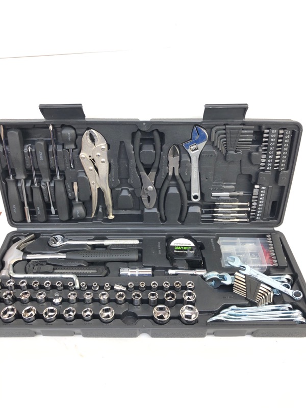 PITTSBURGH PRO Sockets/Ratchet 100 PC HAND TOOL SET Like New American Gold Mine St. Joseph MO