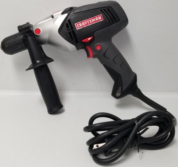 Craftsman 315 101370 1 2 Corded Electric Hammer Drill 120 Volt With Craftsman 315 101370 1 2 Corded Electric Hammer Drill 120 Volt With