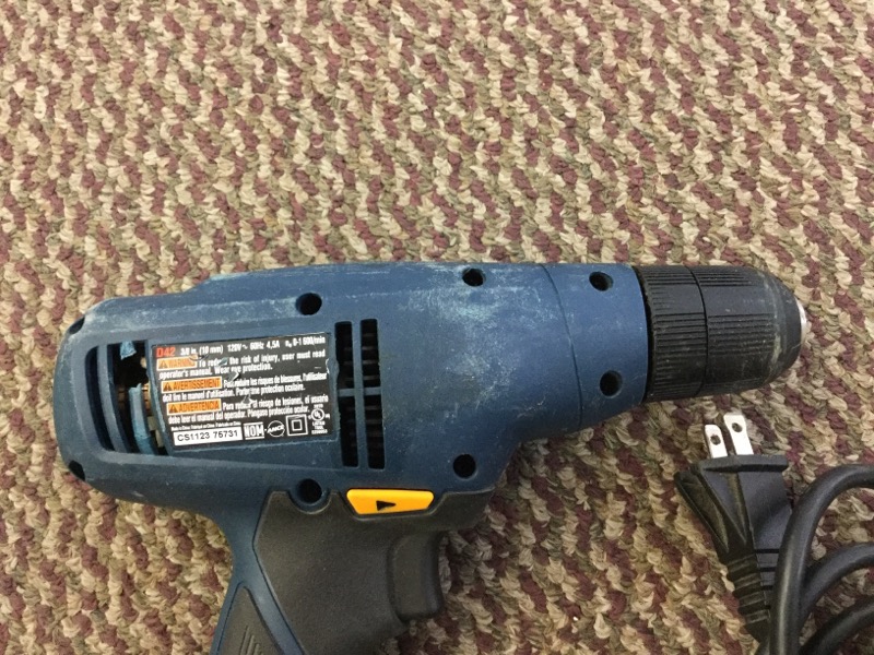 Ryobi 3/8" Corded Drill D42 Very Good Buya