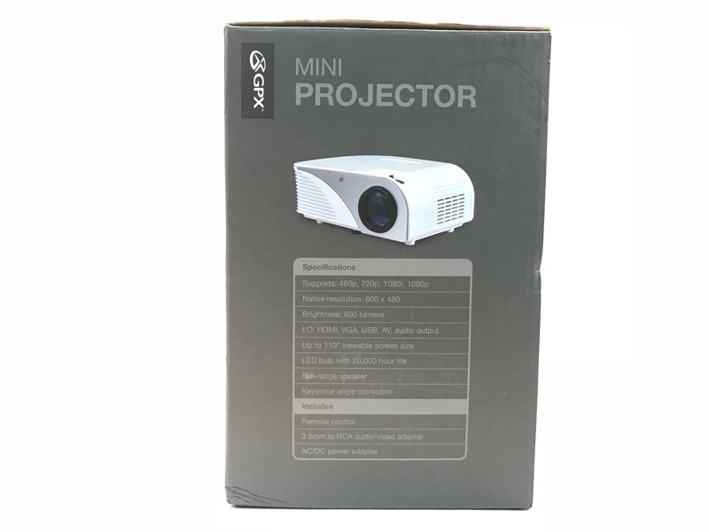 GPX Projector MINI PROJECTOR Very Good | Central Mega Pawn | Ontario | CA