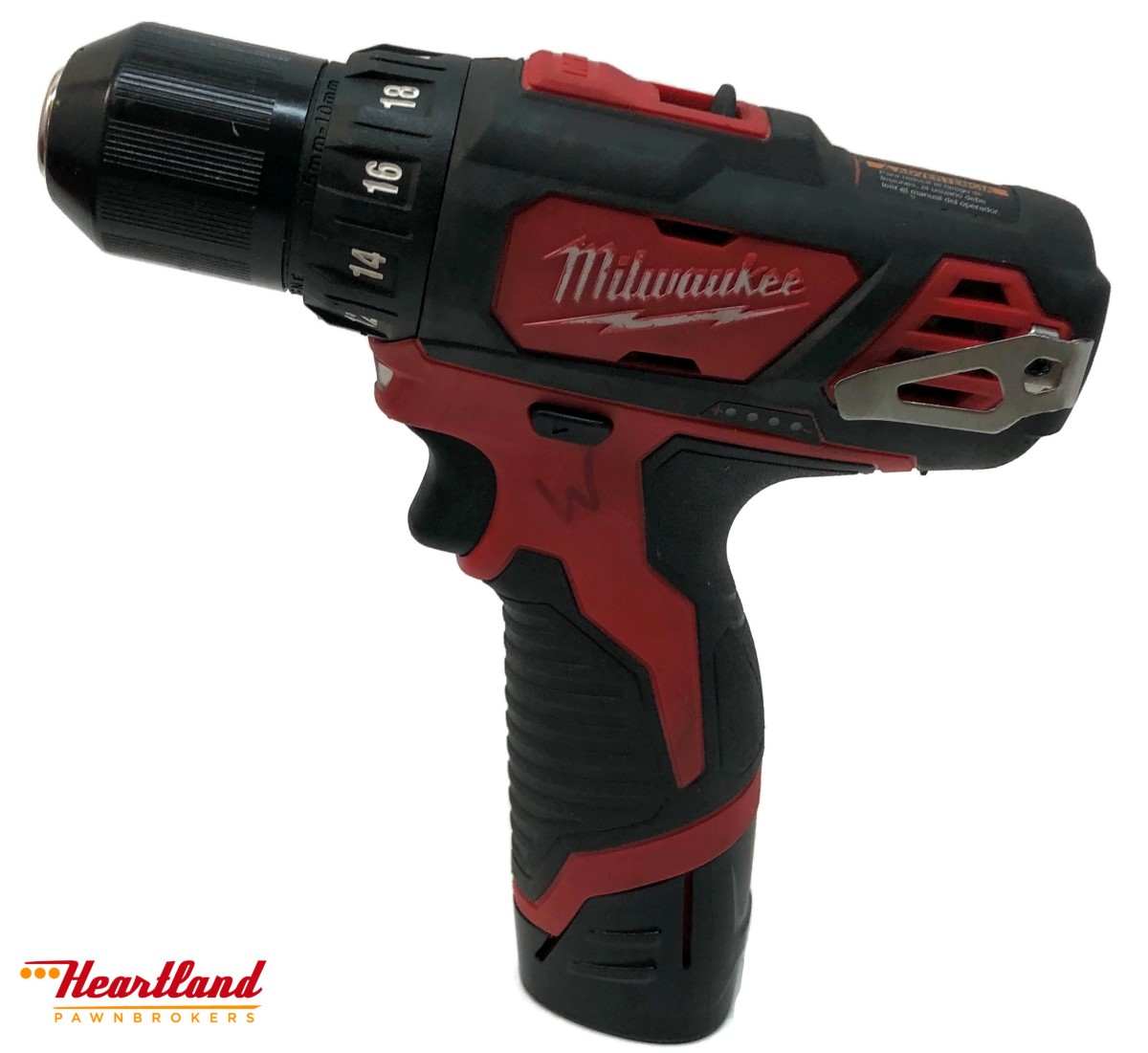 Milwaukee 240722 M12 3/8 Drill Driver Kit Very Good Heartland