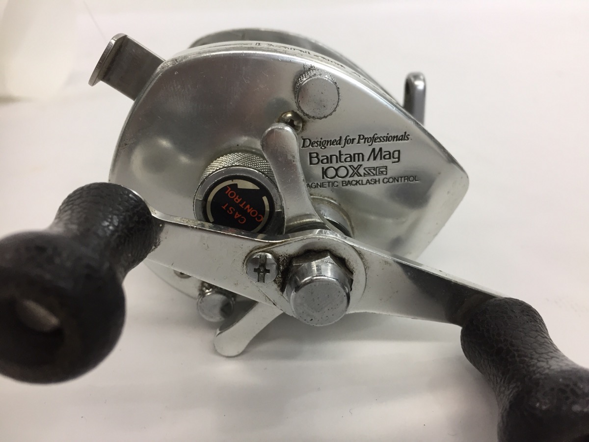 SHIMANO Fishing Rod & Reel BANTAM MAG 100X SG Like New Sharp Assets