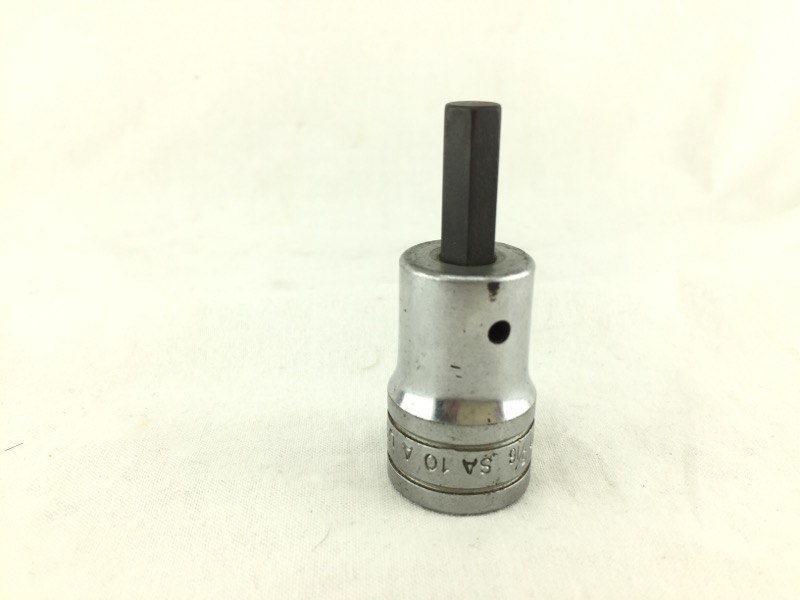 SNAPON 1/2" Drive SA 5/16" Standard Hex Bit Socket Driver SA10A Good