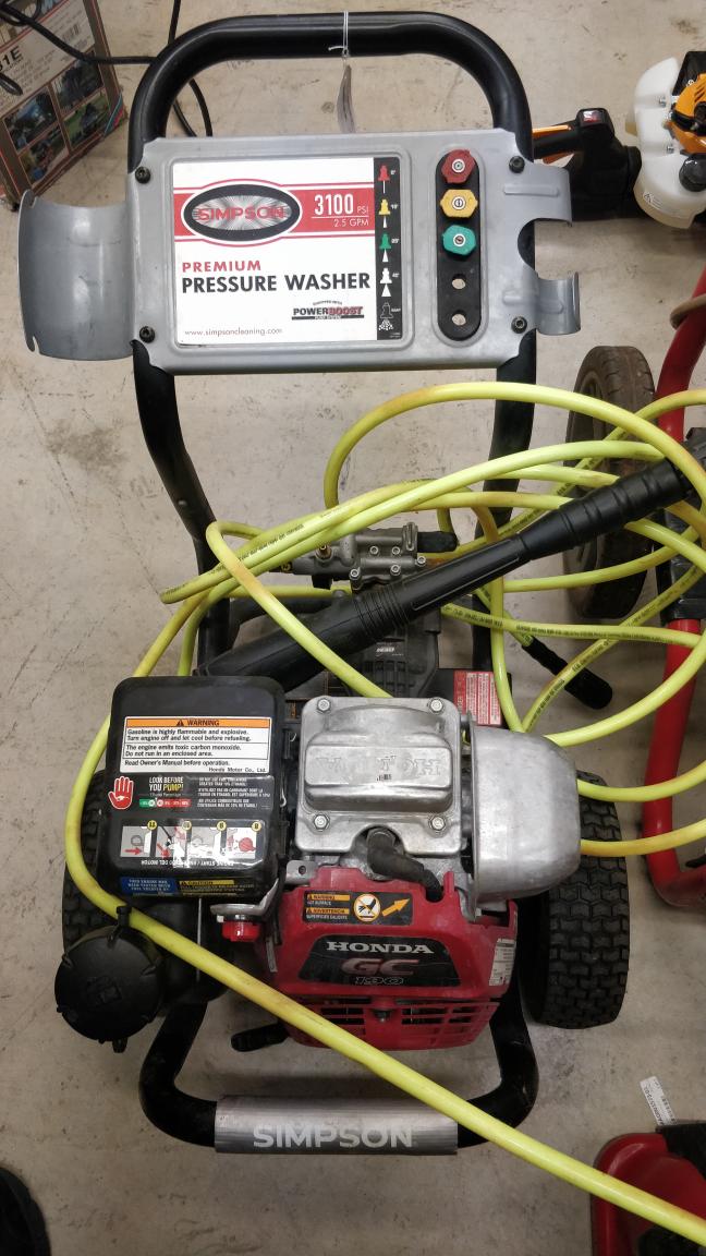 SIMPSON Pressure Washer PRESSURE WASHER 3100 Very Good Buya