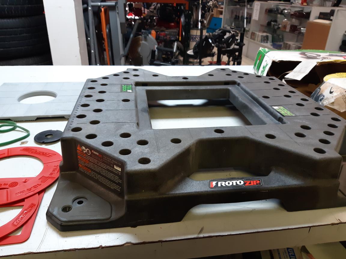 ROTOZIP TOOL ROTO SAW TILE CUTTER BASE TD110 Very Good River City
