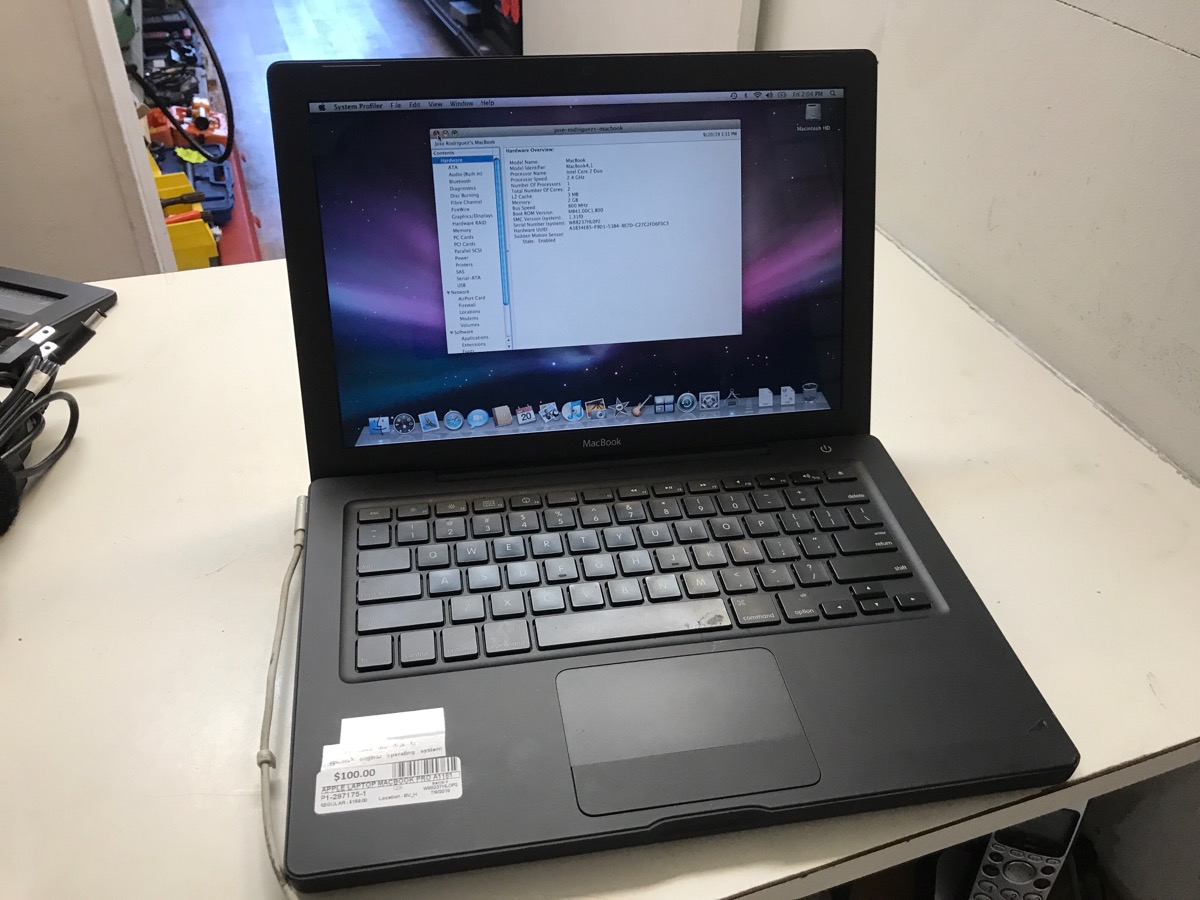 Macbook a1181 замена матрицы